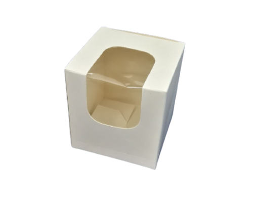22301 – Krabička s okienkom, 9x9x9,5 cm (100 ks)